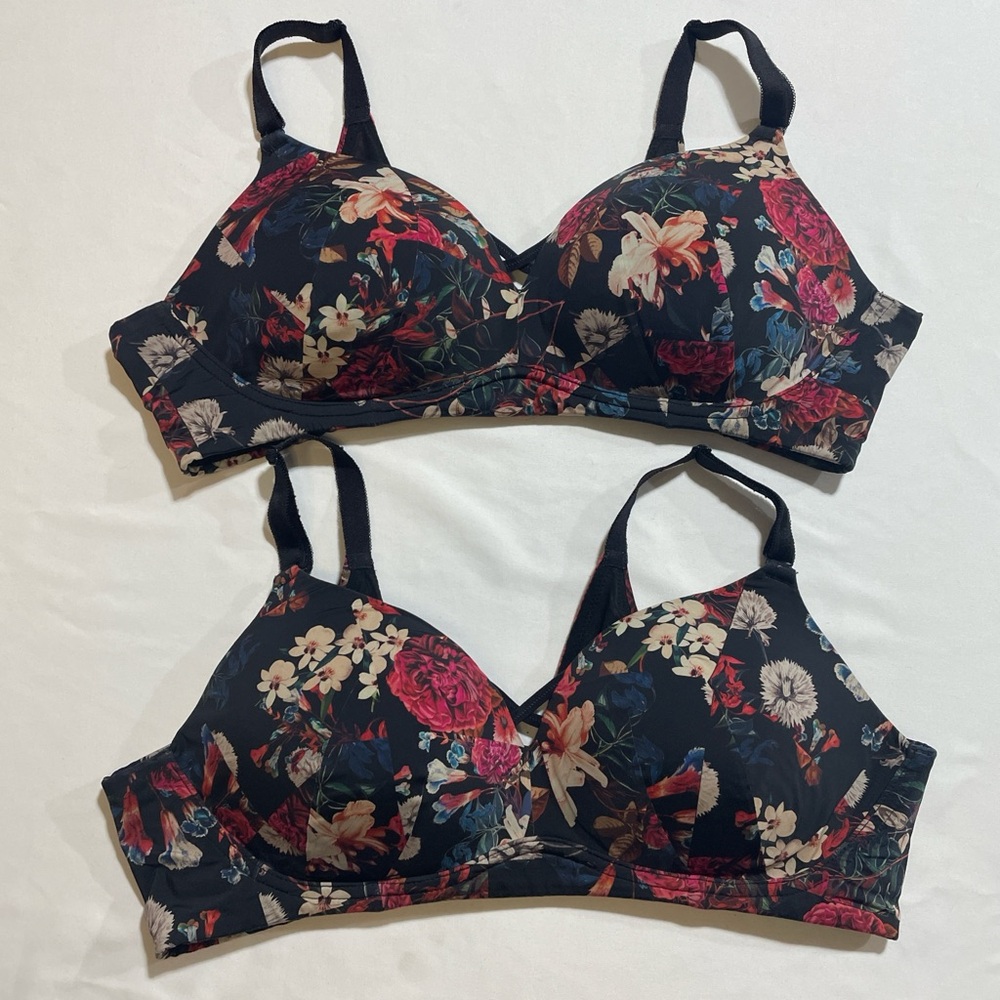 Torrid Vibrant Floral Print Bra